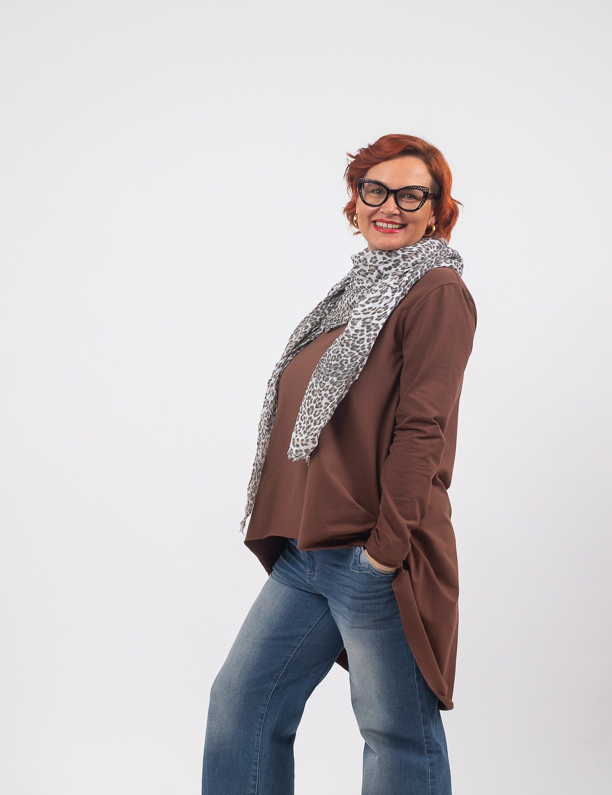 Tunika Opako Naopaka Braon