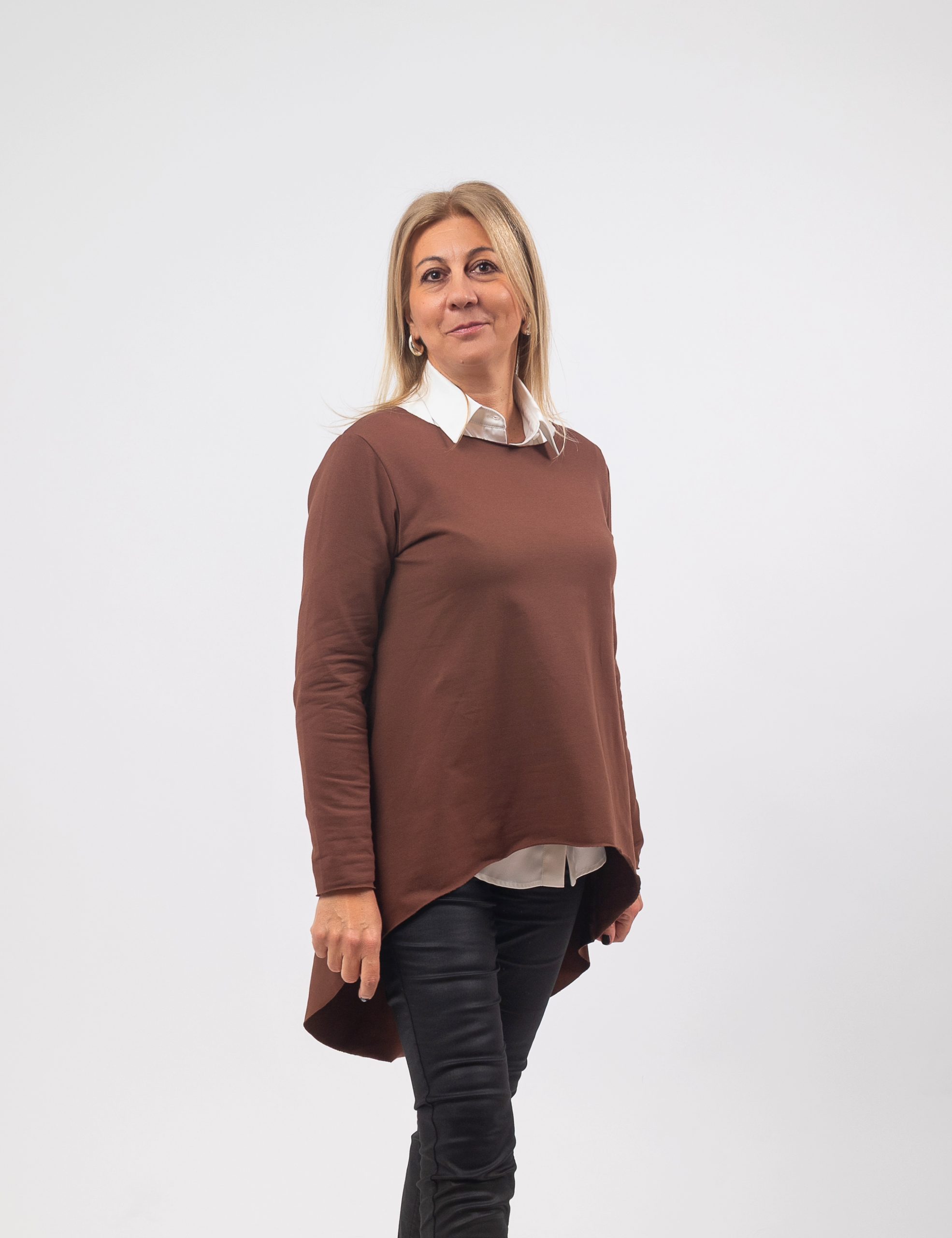 Tunika Opako Naopaka Braon