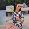 Tunika Crno bele pruge