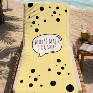Peškir za plažu Moraš malo i da smeš