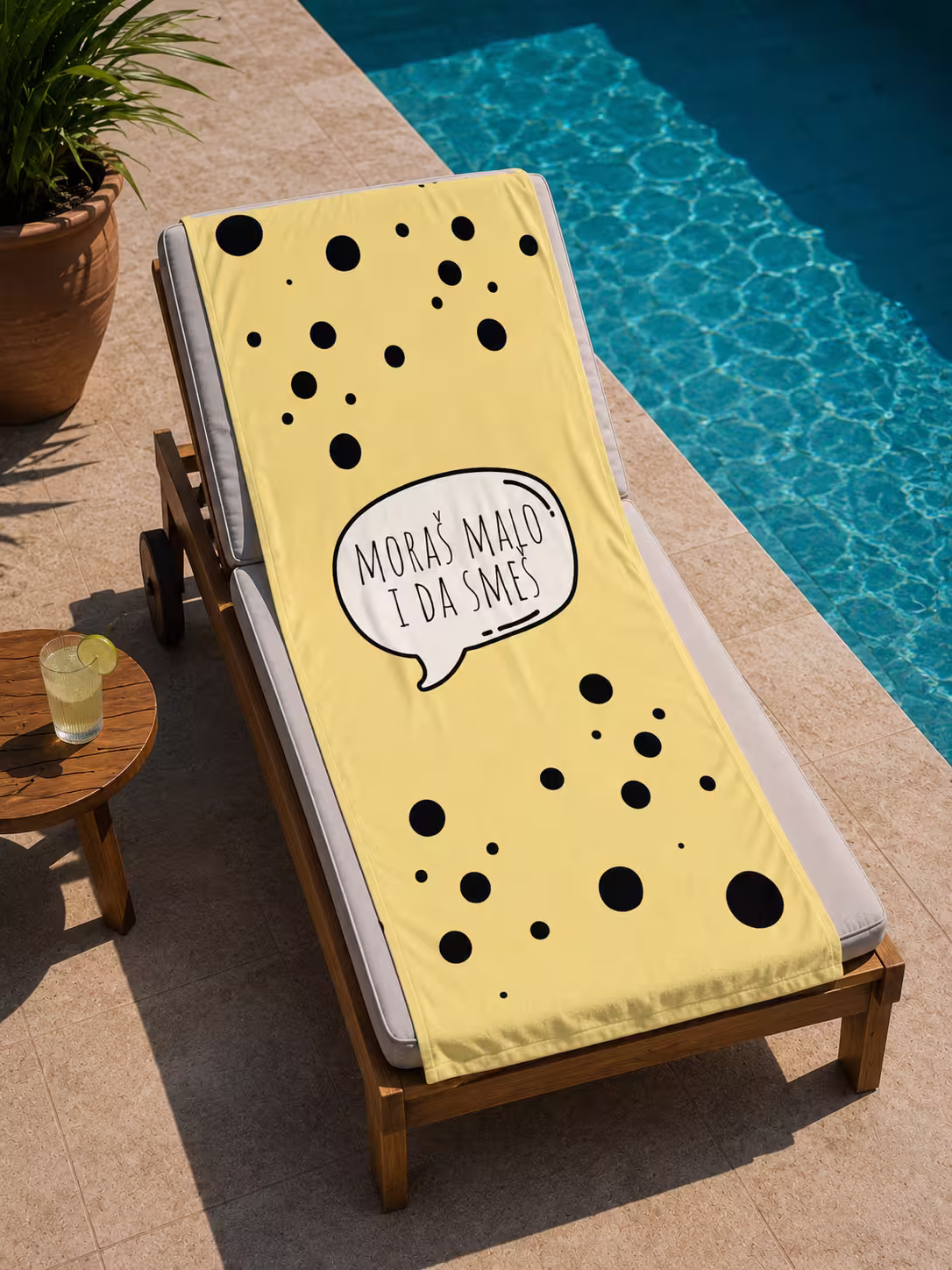 Peškir za plažu Moraš malo i da smeš