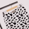 Pamučna midi suknja Kravica Animal print
